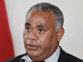 Vanuatu Prime Minister Jotham Napa