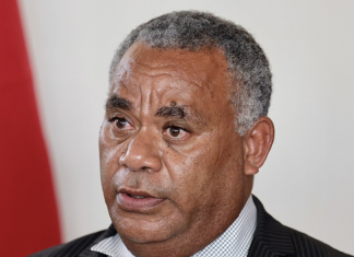 Vanuatu Prime Minister Jotham Napa