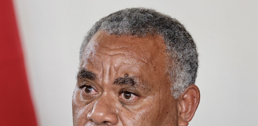 Vanuatu Prime Minister Jotham Napa