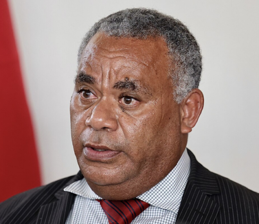 Vanuatu Prime Minister Jotham Napa