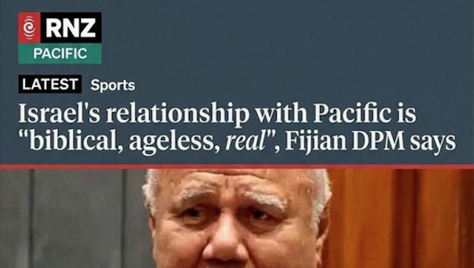 Fiji Deputy Prime Minuster Viliame Gavoka