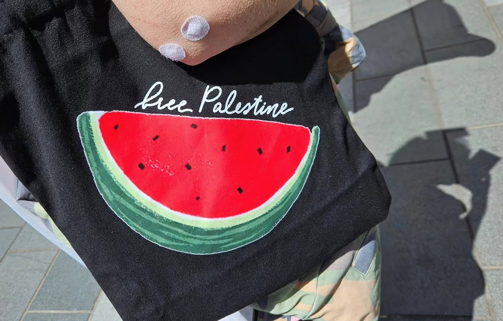 The watermelon . . . symbol of resistance for a Free Palestine