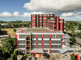 Yue Lai Hotel in Suva and the Overseas Chinese Service Center located within it